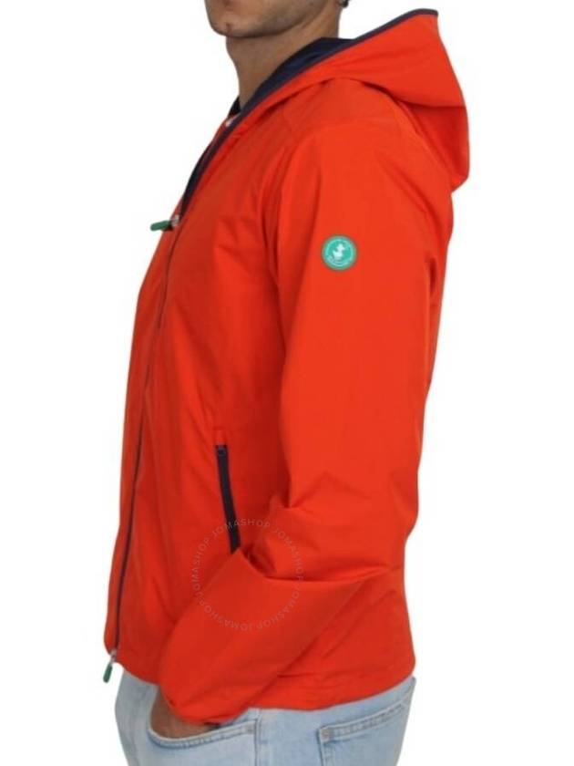 Save The Duck Traffic Red David Hooded Rain Jacket, Size X-Large - SAVE THE DUCK - BALAAN 2