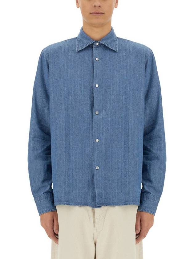 Aspesi Denim "West" Shirt - ASPESI - BALAAN 1