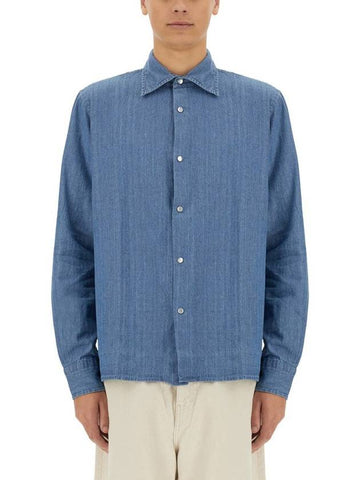 Aspesi Denim "West" Shirt - ASPESI - BALAAN 1