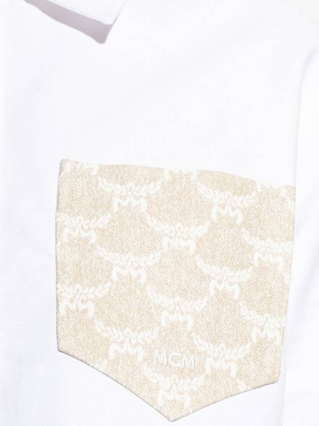 MCM Shirt With Pocket, Women's, White - MCM - BALAAN 5