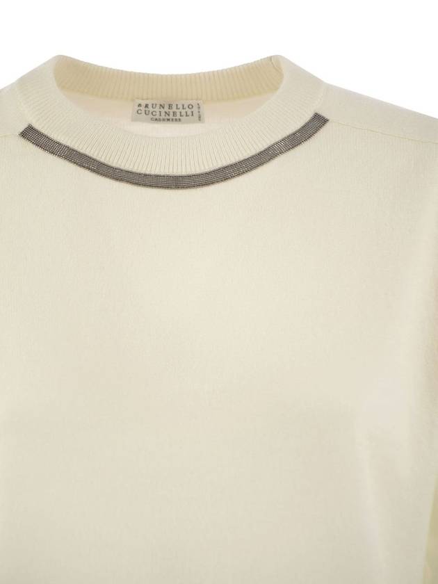 Cewneck knit sweater M12167900P_C2723 - BRUNELLO CUCINELLI - BALAAN 5