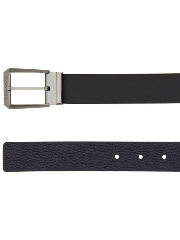 Salvatore Ferragamo Leather Belt - SALVATORE FERRAGAMO - BALAAN 2