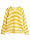 Kids Striped T Shirt Yellow 2212015 123 - MINI RODINI - BALAAN 2