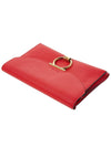 Gancini buckle clutch 21 H770 CANDY APPL 0749771 - SALVATORE FERRAGAMO - BALAAN 4