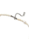 Raw Vintage Pearl Necklace White - S SY - BALAAN 5
