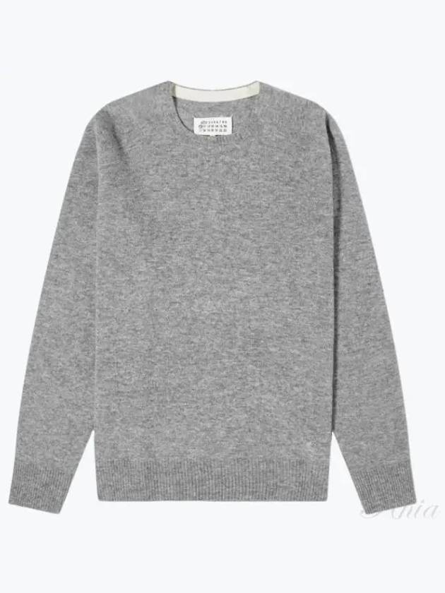 Lambswool Sweater Knit Top Grey - MAISON MARGIELA - BALAAN 2