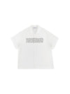 Low Edge Short Sleeve Shirt White - PEOPLE OF THE WORLD - BALAAN 1