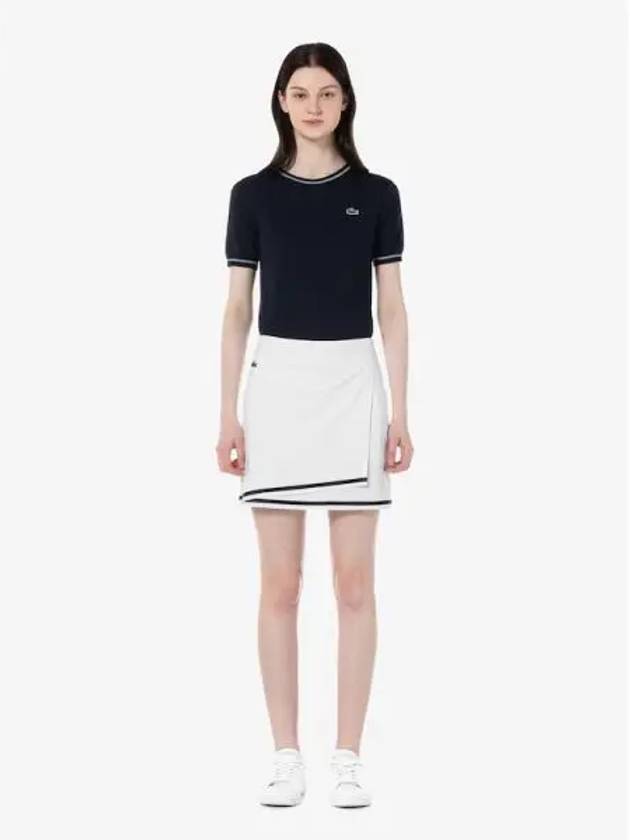 Women s Tennis Wrap Skirt JF200E 54G 001 Domestic Product GQ2N24030865598 - LACOSTE - BALAAN 1