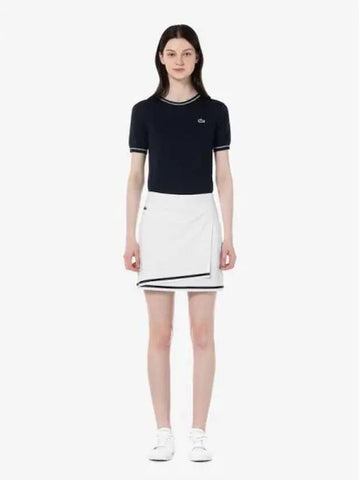 Women s Tennis Wrap Skirt JF200E 54G 001 Domestic Product GQ2N24030865598 - LACOSTE - BALAAN 1