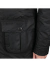 Corbridge Wax Zip-Up Jacket Black - BARBOUR - BALAAN 8