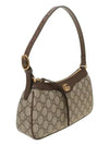 Ophidia GG Small Canvas Shoulder Bag Beige Ebony - GUCCI - BALAAN 3