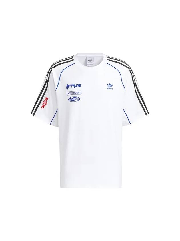 adidas moto graphic tee white JL8419 - ADIDAS - BALAAN 1