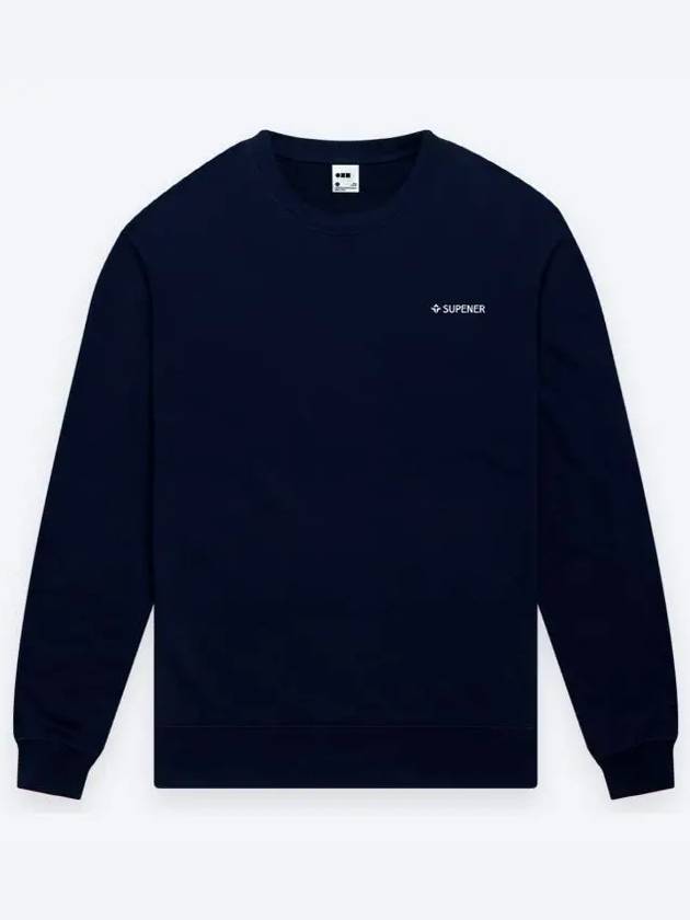 Ferris Relax Fit Sweatshirt Navy - SUPENER - BALAAN 3