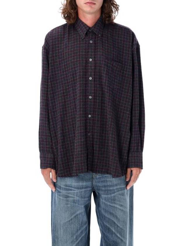 Borrowed BD Long Sleeve Shirt  Purple - OUR LEGACY - BALAAN 1