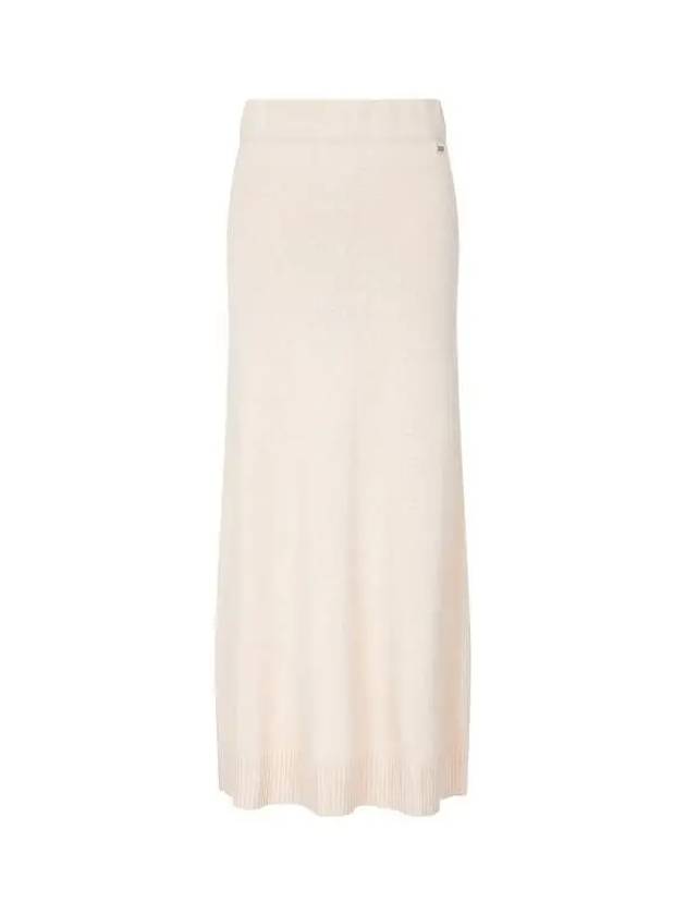 Women s Knitted Flare Maxi Skirt Light Beige 270491 - ARMANI EXCHANGE - BALAAN 1