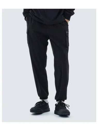 Thintech Woven Cargo Jogger Pants Black S24MUSPT62 - SNOW PEAK - BALAAN 1