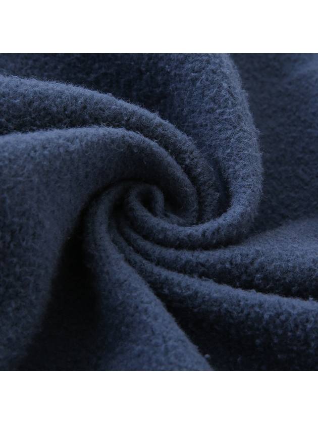 Cotton Garment Dye Drawstring Hoodie Blue - TOM FORD - BALAAN 8