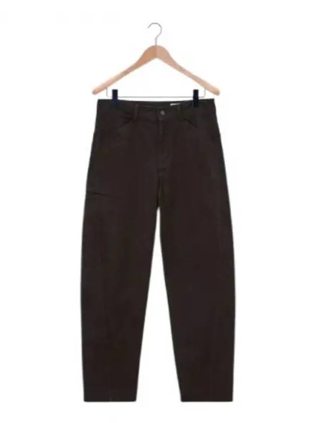 Twisted Workwear Straight Pants Espresso - LEMAIRE - BALAAN 2