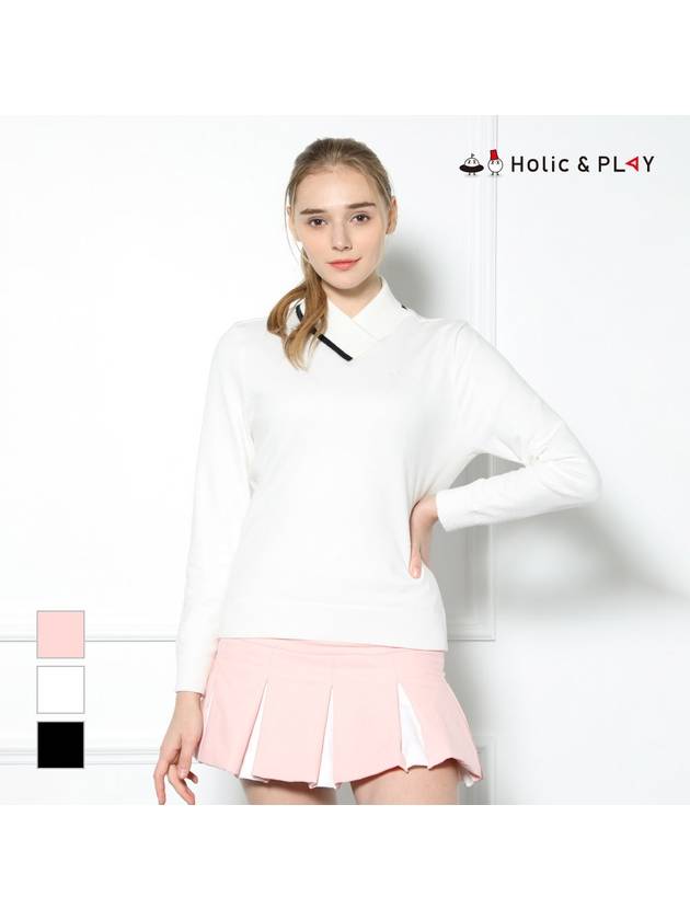 Women s free motion deformed half neck windproof sweater HD4WSW002 - HOLIC&PLAY - BALAAN 3