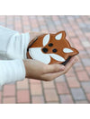 Fox Head Leather Key Holder Brown - MAISON KITSUNE - BALAAN 6