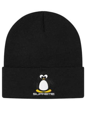 Penguin Beanie Black Penguin Beanie - SUPREME - BALAAN 1