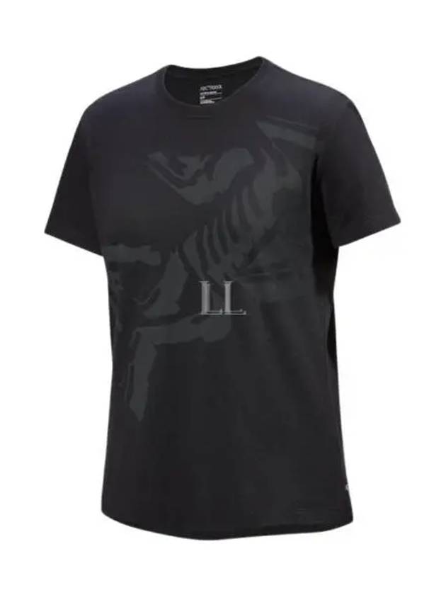 Bird Cotton Short Sleeve T-Shirt Black - ARC'TERYX - BALAAN 2