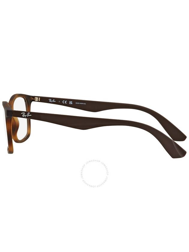 Ray Ban Demo Square Unisex Eyeglasses RX7047 5573 56 - RAY-BAN - BALAAN 3