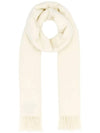 Wool Fox Head Muffler Ivory - MAISON KITSUNE - BALAAN 4