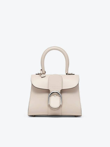 Brillant Mini Box Tote Bag Sesame - DELVAUX - BALAAN 1