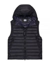 D.D. Shell Goggles Down Vest Purple - CP COMPANY - BALAAN 2