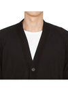 Lens Cotton Cardigan Black - CP COMPANY - BALAAN 6