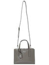 Re-Edition 1995 Brushed Leather Hand Mini Bag Grey - PRADA - BALAAN 8