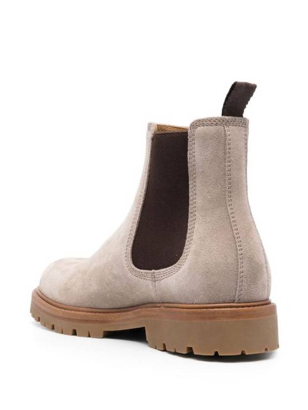 Men's Beatles Chelsea Boots Sand - BRUNELLO CUCINELLI - BALAAN 4