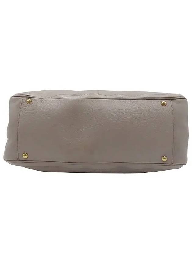 Ferragamo 21 B993 gray gold Gancini logo decorated chain shoulder bag - SALVATORE FERRAGAMO - BALAAN 4