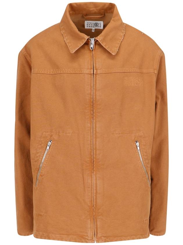 MM6 Maison Margiela Jackets Brown - MAISON MARGIELA - BALAAN 1