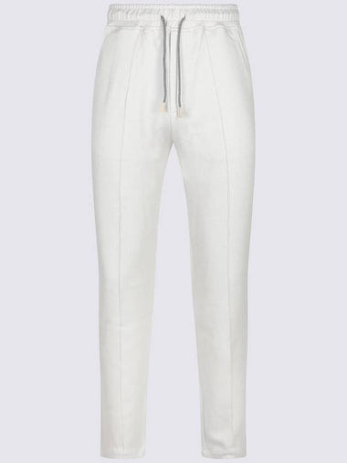 Eleventy White Cotton Pants - ELEVENTY MILANO - BALAAN 1