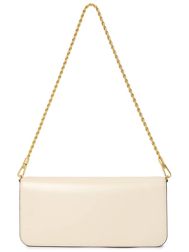 Eleanor Chain Shoulder Bag Cream - TORY BURCH - BALAAN 5