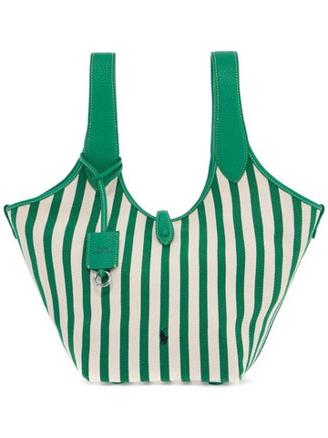 striped play tote bag in - POLO RALPH LAUREN - BALAAN 1