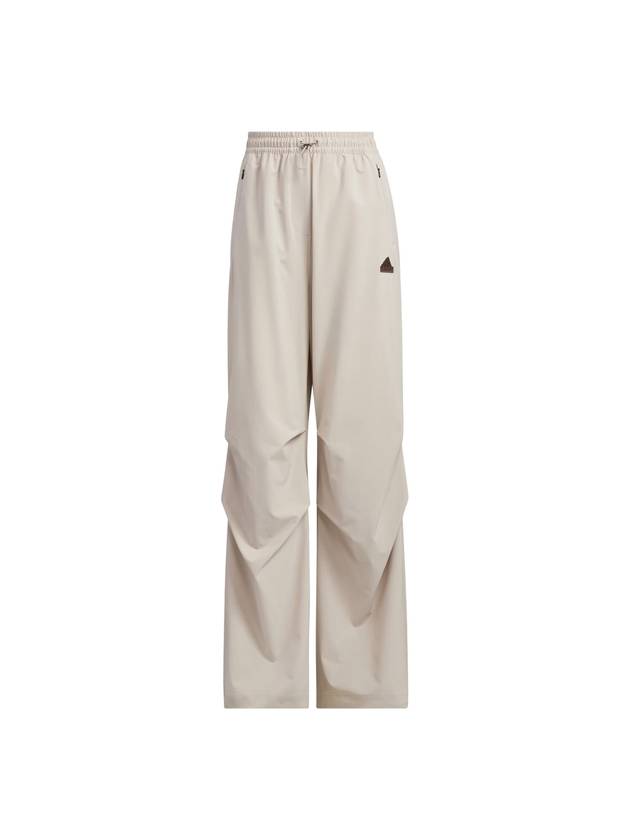 Tech Parachute Woven Straight Pants Beige - ADIDAS - BALAAN 1