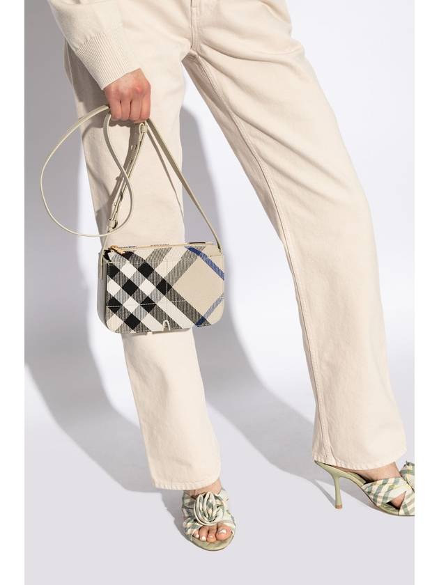 Snip Check Cross Bag Lichen - BURBERRY - BALAAN 3