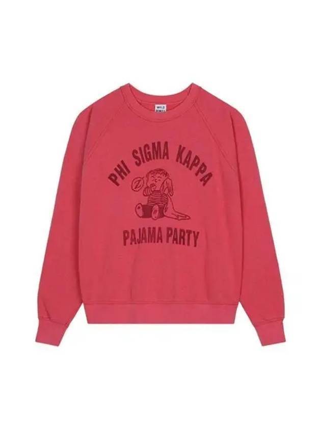 Pajamas Sweatshirt Red - WILD DONKEY - BALAAN 1