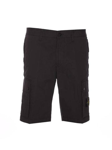 Wappen Cargo Bermuda Shorts Drak Grey - STONE ISLAND - BALAAN 1