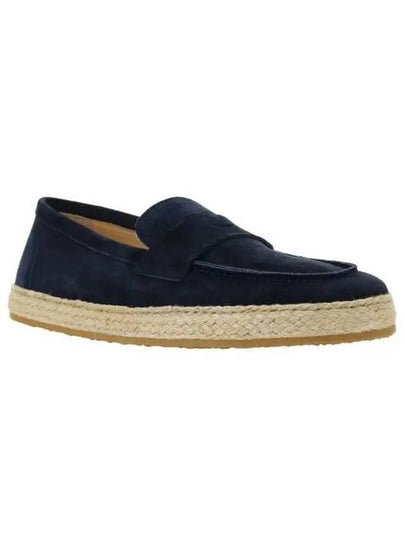 Suede Espadrille Navy - BRUNELLO CUCINELLI - BALAAN 2