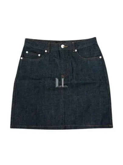 Women's Jupe Standard Denim H-Line Skirt - A.P.C. - BALAAN 2