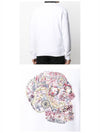 650434 QQZ69 0900 Motif Skull Sweatshirt Sweatshirt White Men's T-Shirt TR - ALEXANDER MCQUEEN - BALAAN 5