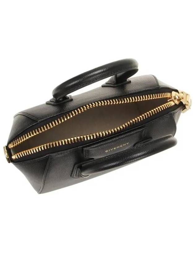 Givench Antigona Leather Mini Bag Black - GIVENCHY - BALAAN 5