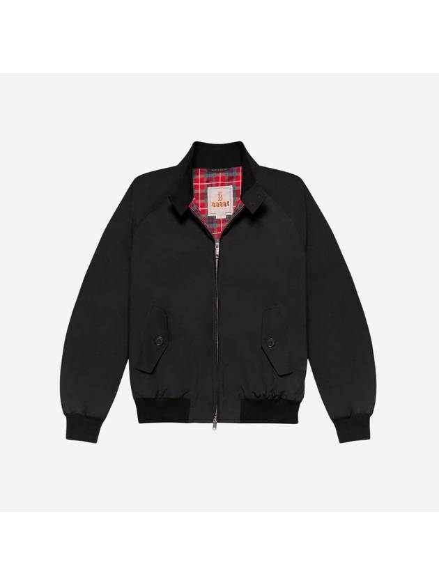 G9 Classic Original Harrington Zip-Up Jacket Black - BARACUTA - BALAAN 2