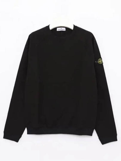 Kids Wappen Patch Sweatshirt Black - STONE ISLAND - BALAAN 2