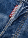 Men's Diss Detail Skater Jeans Blue - DSQUARED2 - BALAAN 9