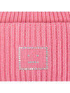 Face Applique Beanie Pink - ACNE STUDIOS - BALAAN 5